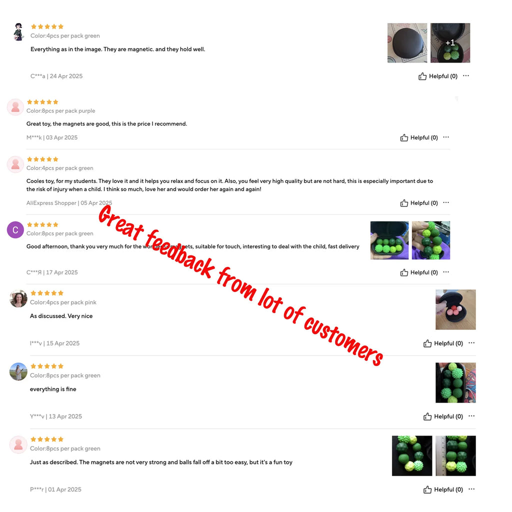 Magnetische Anti Stress Bälle