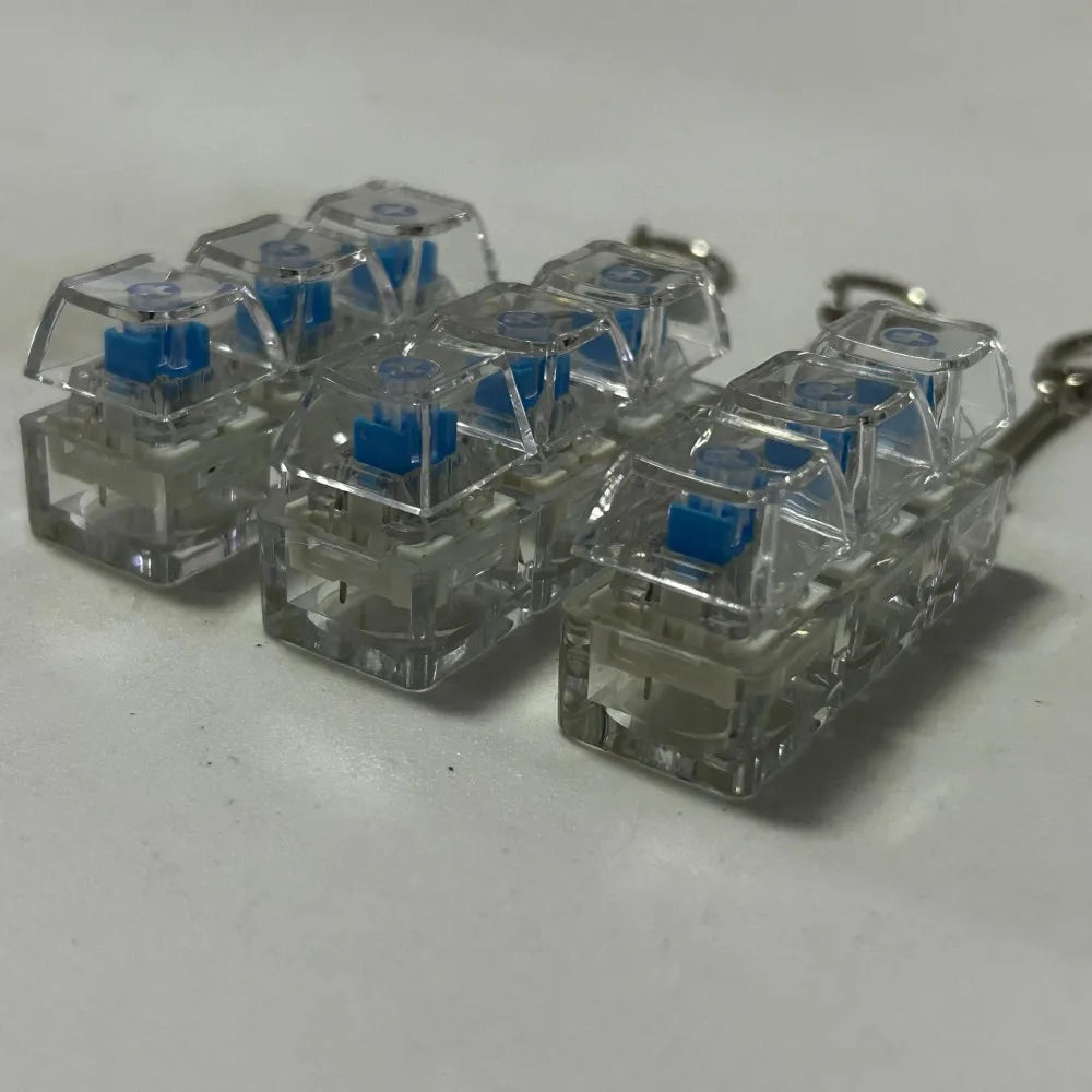 Keychain 3 Tasten Klickbar ohne LED