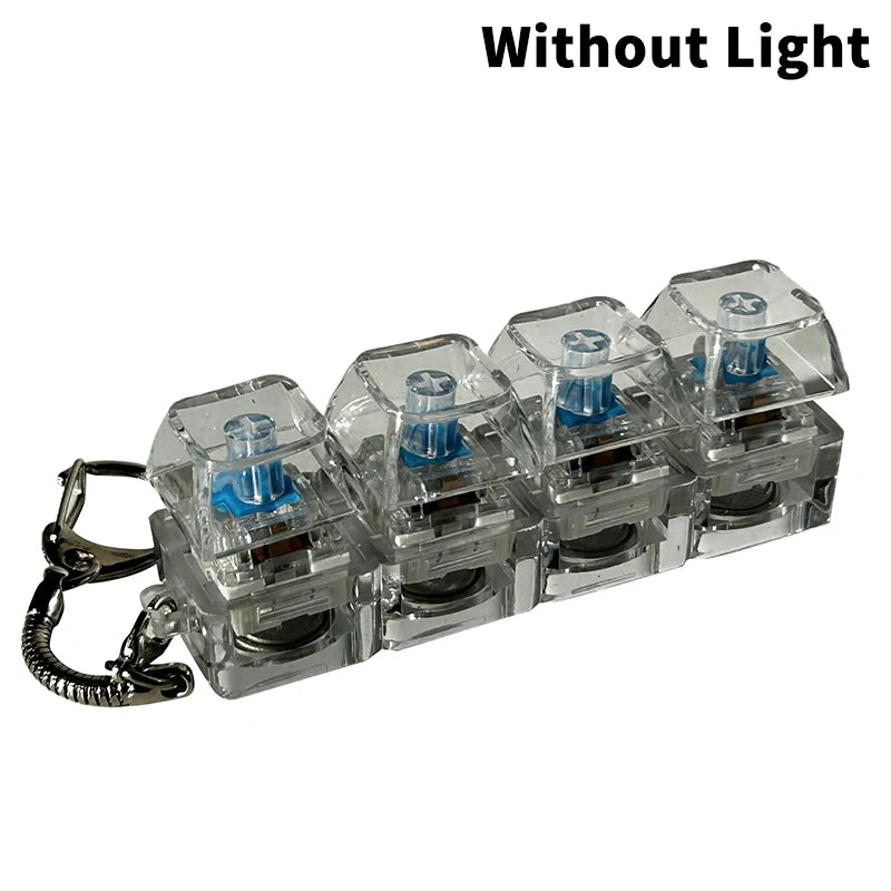 Keychain 9 Tasten Klickbar ohne LED