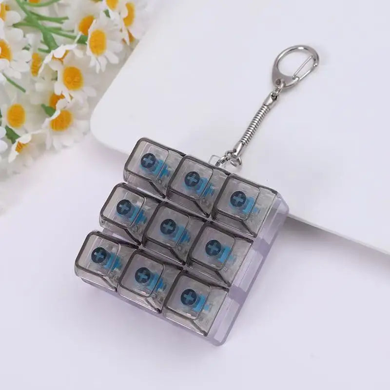 Keychain 9 Tasten Klickbar mit LED