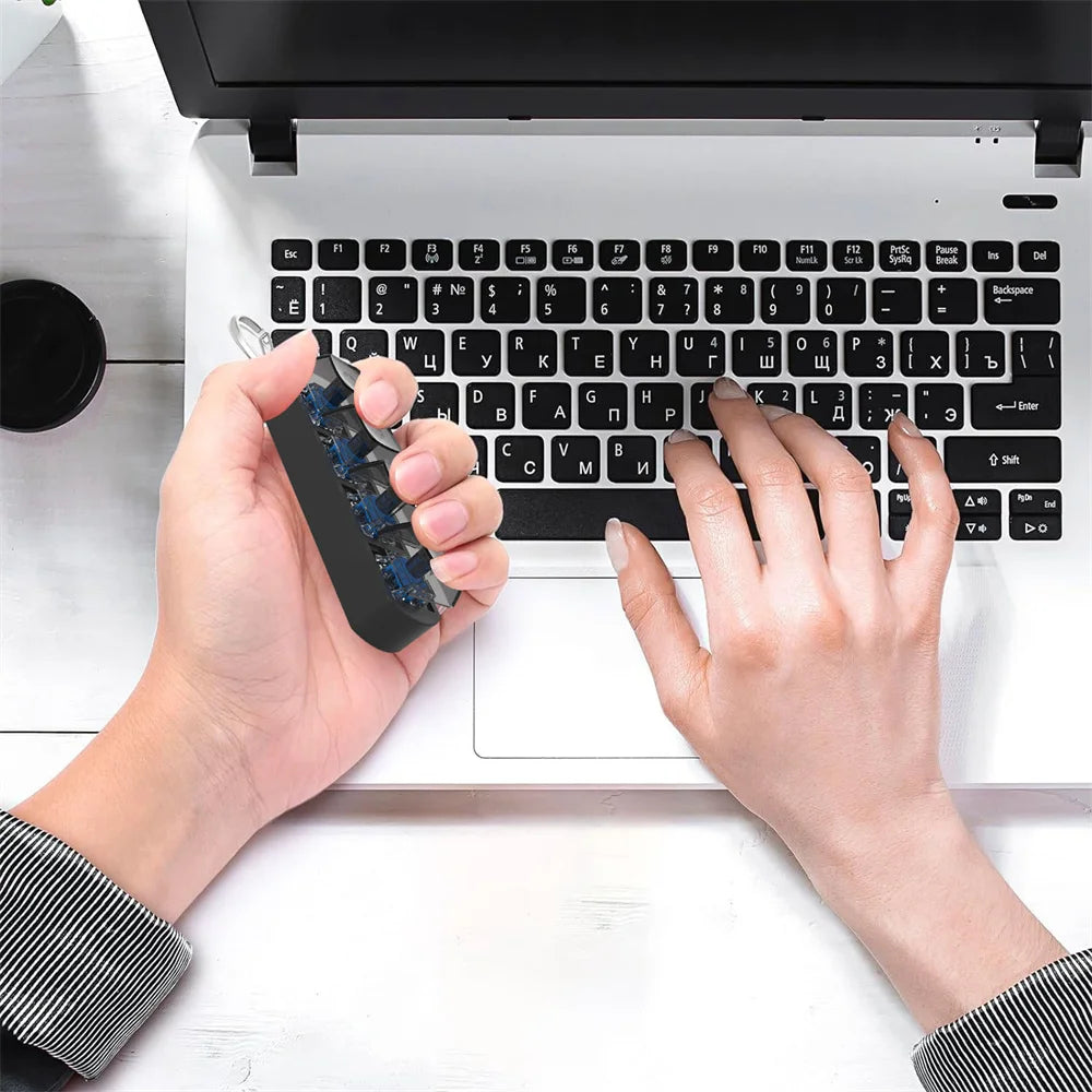 Keychain 4 Tasten Klickbar ohne LED