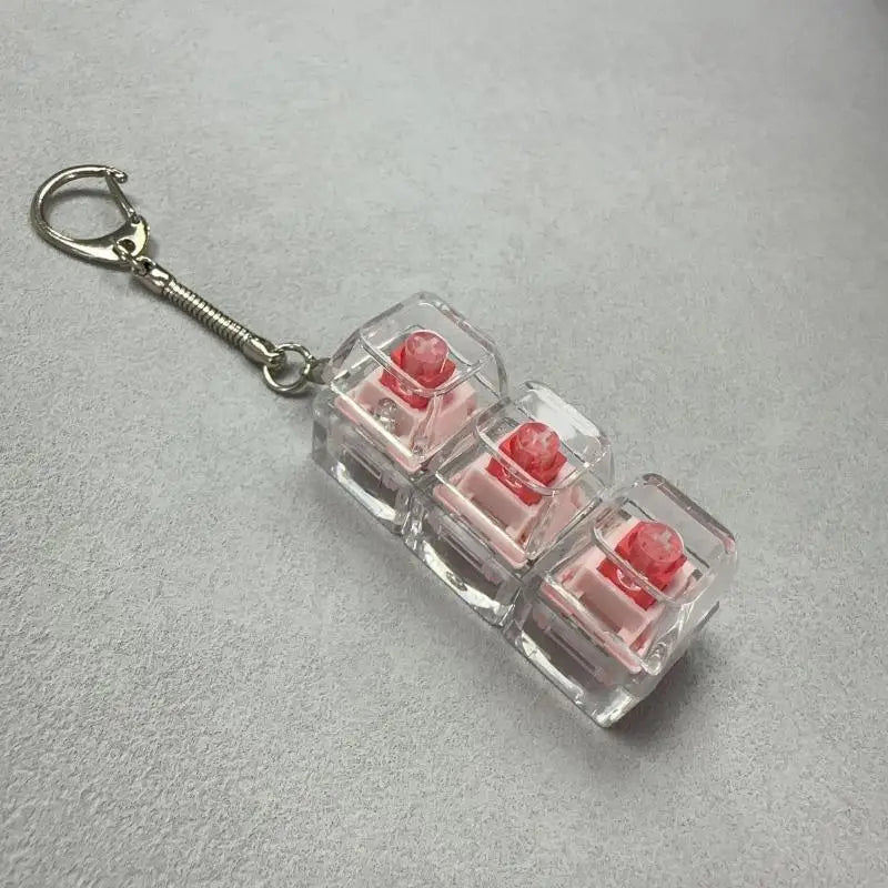 Keychain 9 Tasten Klickbar ohne LED