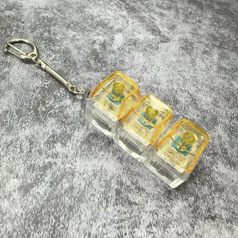 Keychain 9 Tasten Klickbar ohne LED