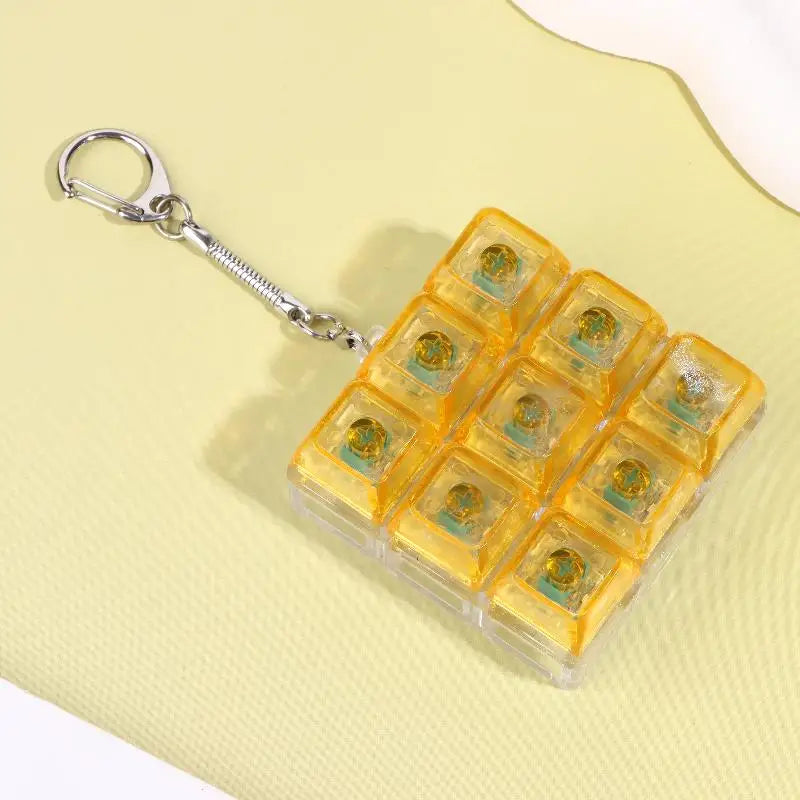 Keychain 9 Tasten Klickbar ohne LED