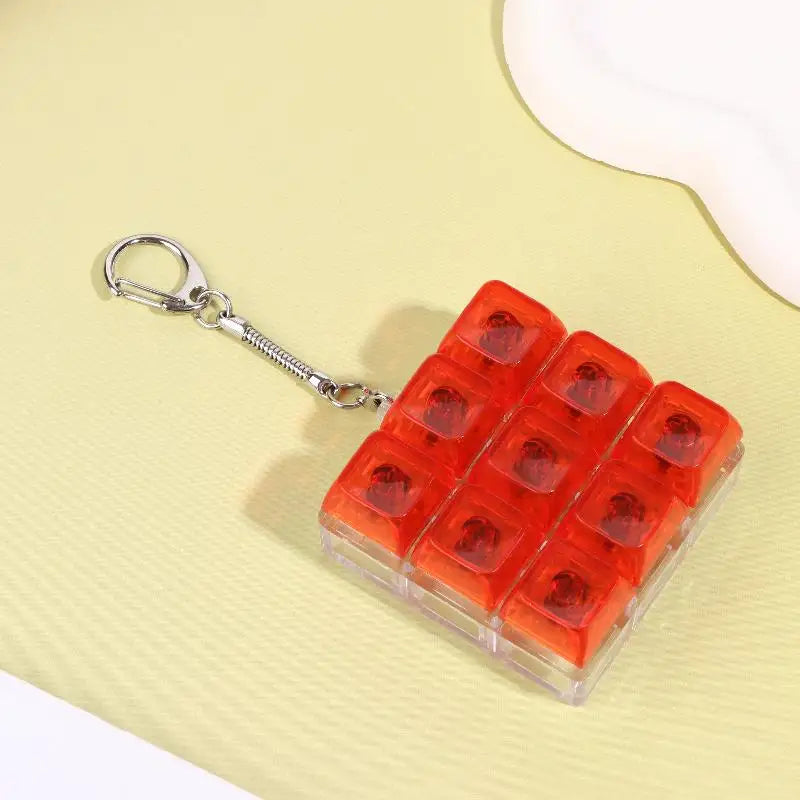 Keychain 9 Tasten Klickbar ohne LED