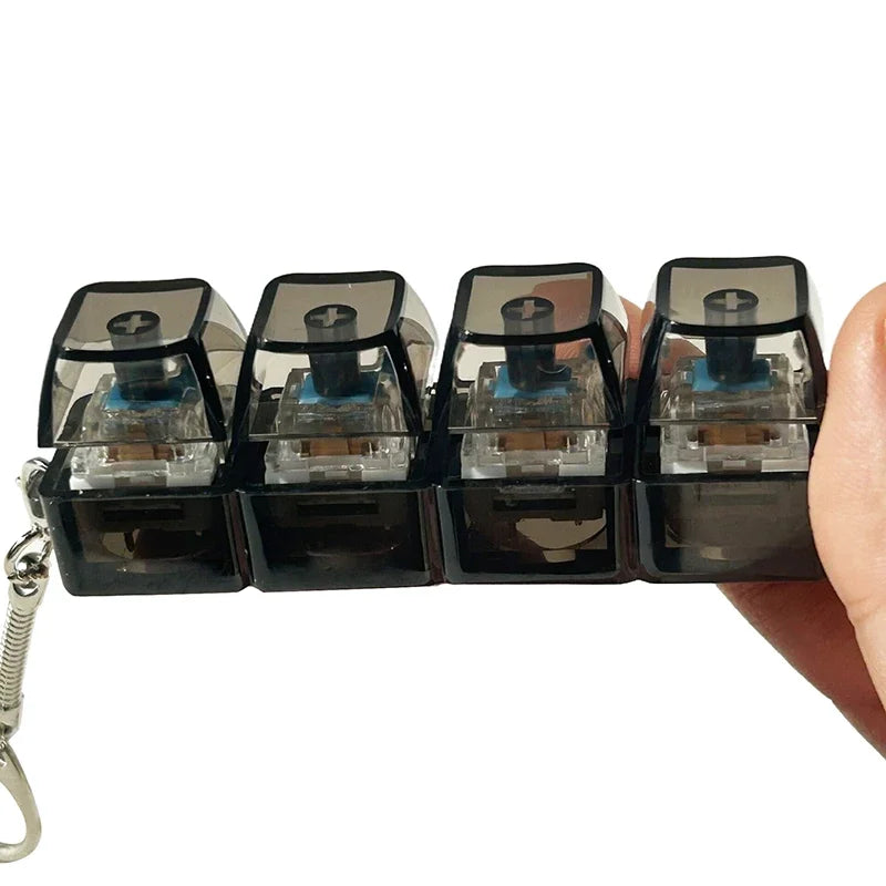 Keychain 9 Tasten Klickbar ohne LED