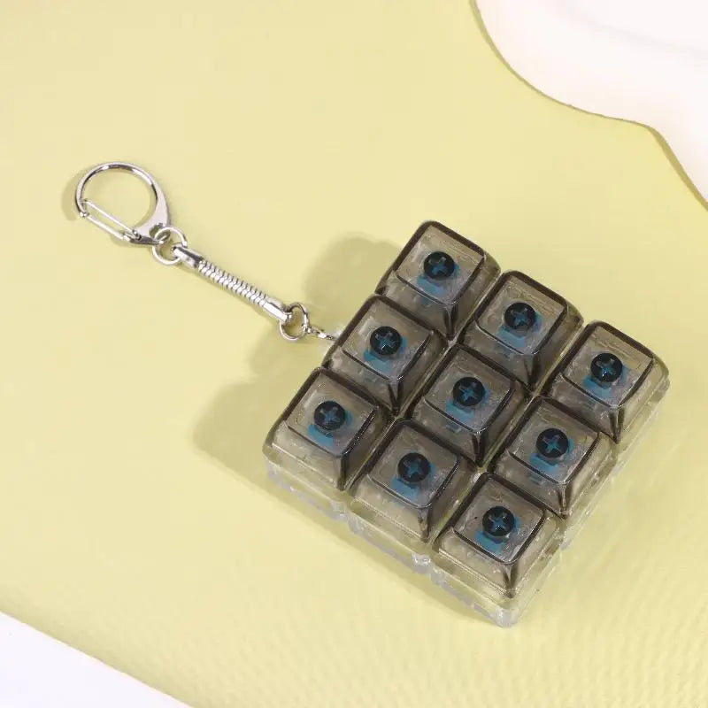 Keychain 9 Tasten Klickbar ohne LED