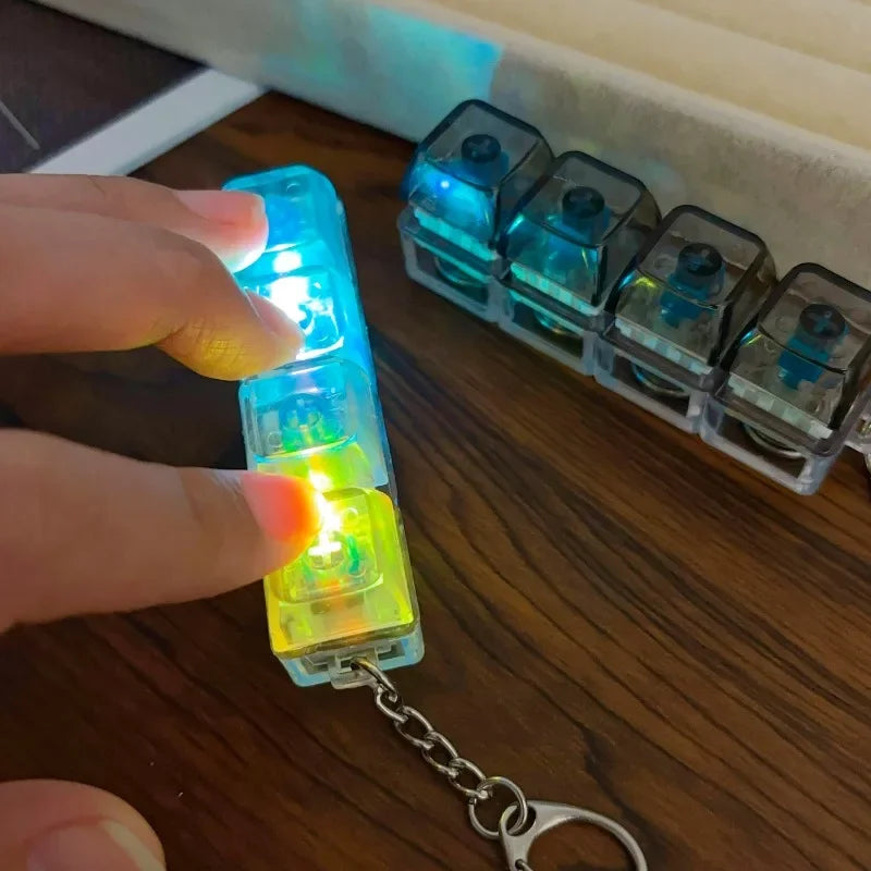 LED Keychain 4 Tasten Klickbar