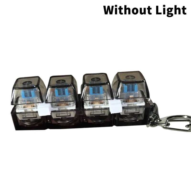 Keychain 9 Tasten Klickbar ohne LED