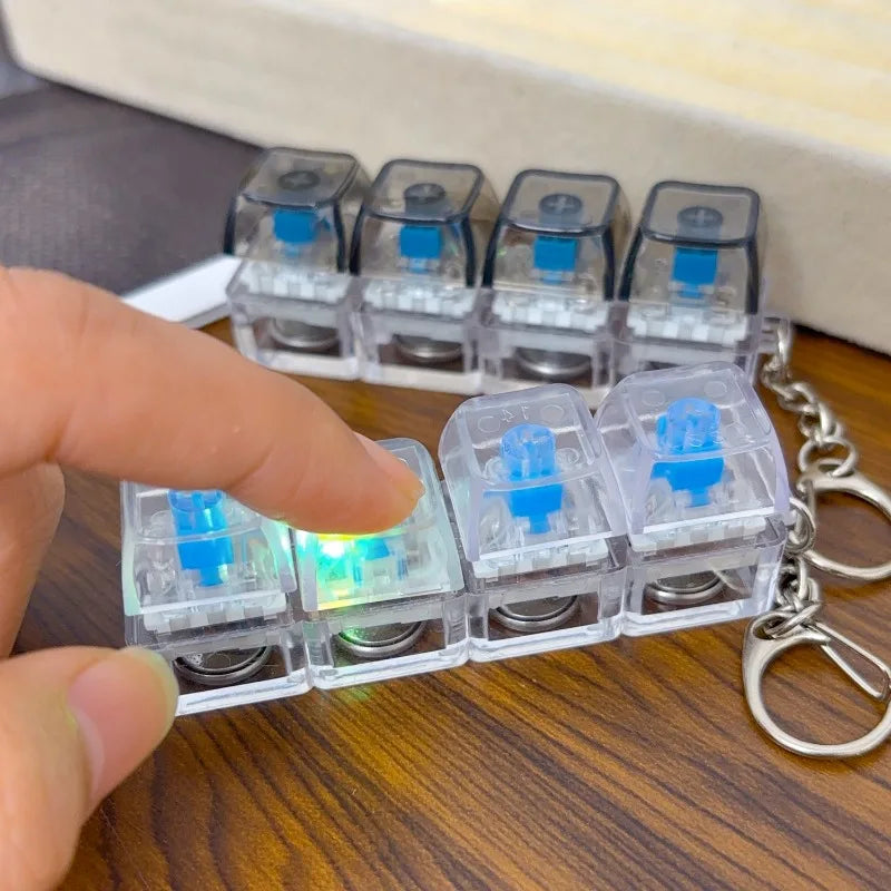 LED Keychain 4 Tasten Klickbar