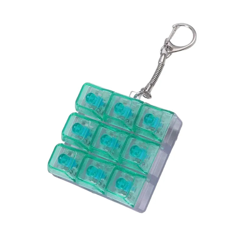 Keychain 9 Tasten Klickbar mit LED