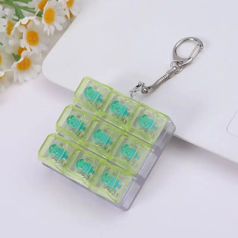 Keychain 9 Tasten Klickbar mit LED