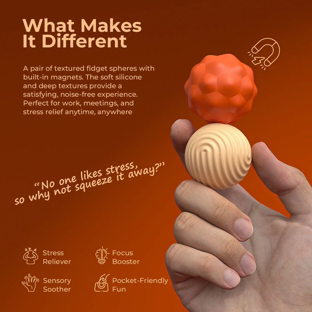 Magnetische Anti Stress Bälle