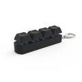 Keychain 4 Tasten Klickbar ohne LED